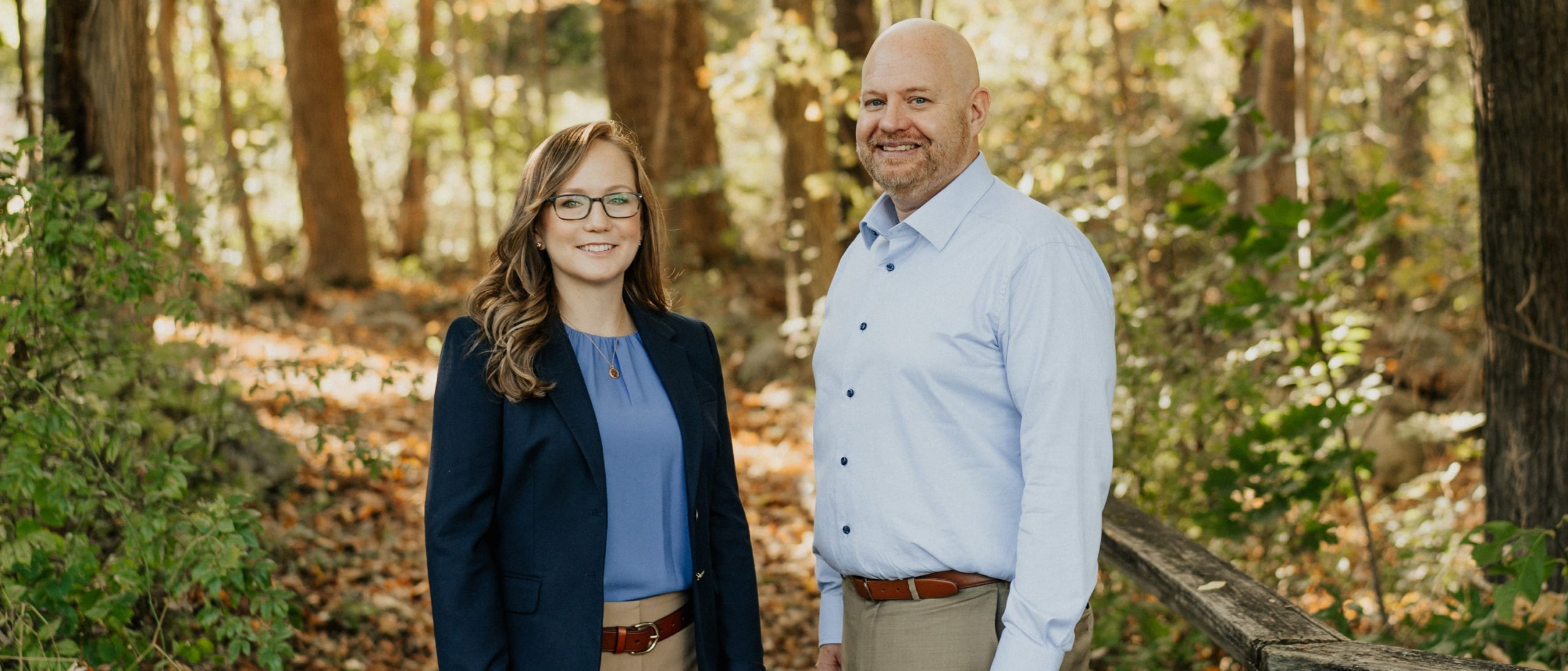 Work with us - Jim and Gillian by oak forest